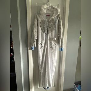 Polar bear onesie pjs